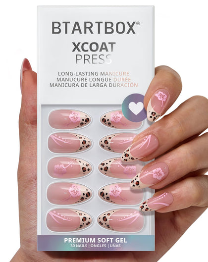 BTArtbox Faux Ongles Pressés Wild Bloomery vue avant