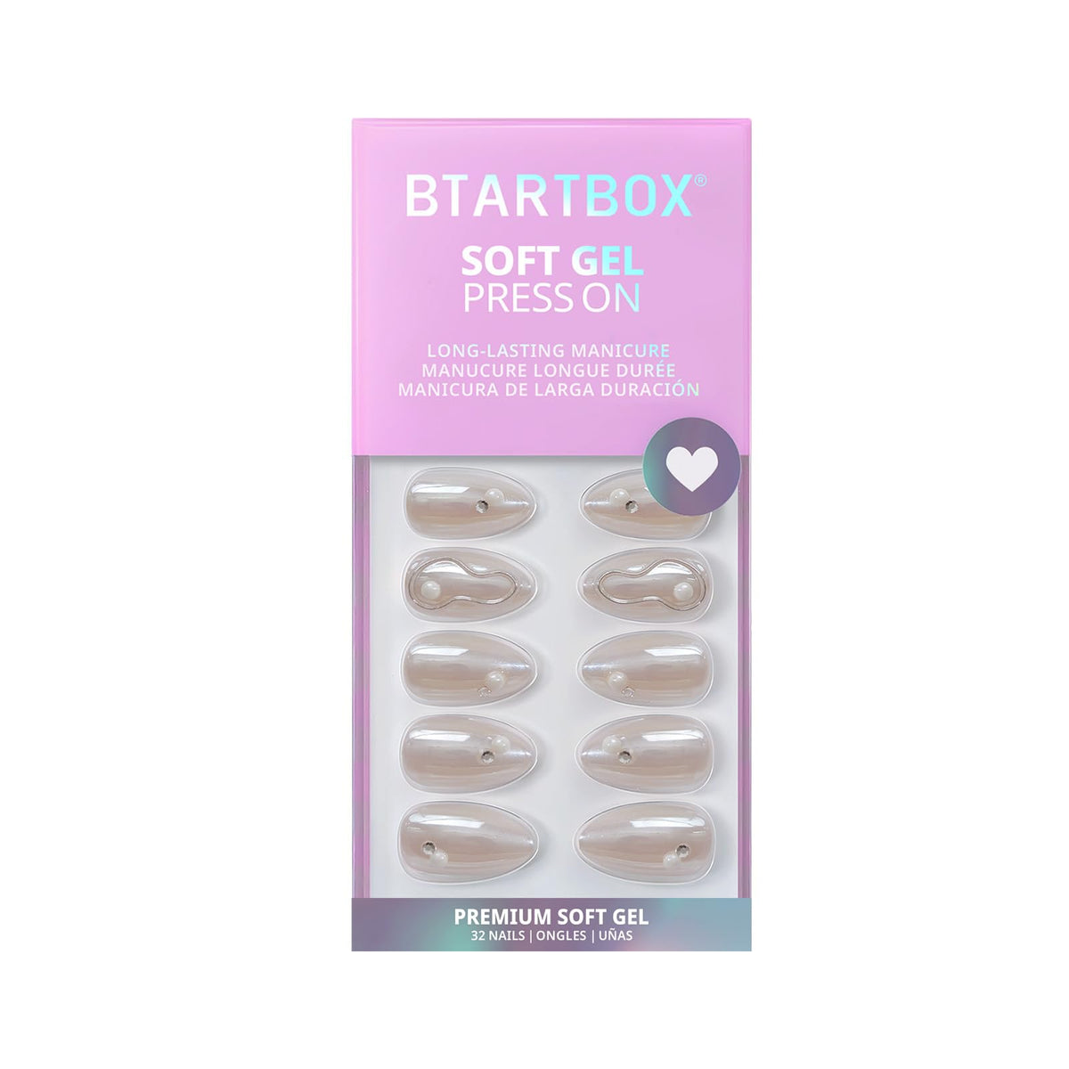 BTArtbox faux ongles Tidal Pearl - utilisation quotidienne