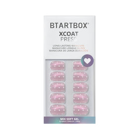 BTArtbox Ongles Press On Sugar Pop avec instructions d'application