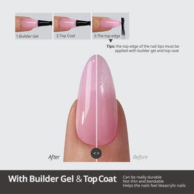 BTARTBOXNAILS Faux Ongles avec différentes tailles