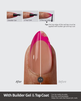 BTARTBOXNAILS faux ongles pré-dimensionnés en différentes tailles