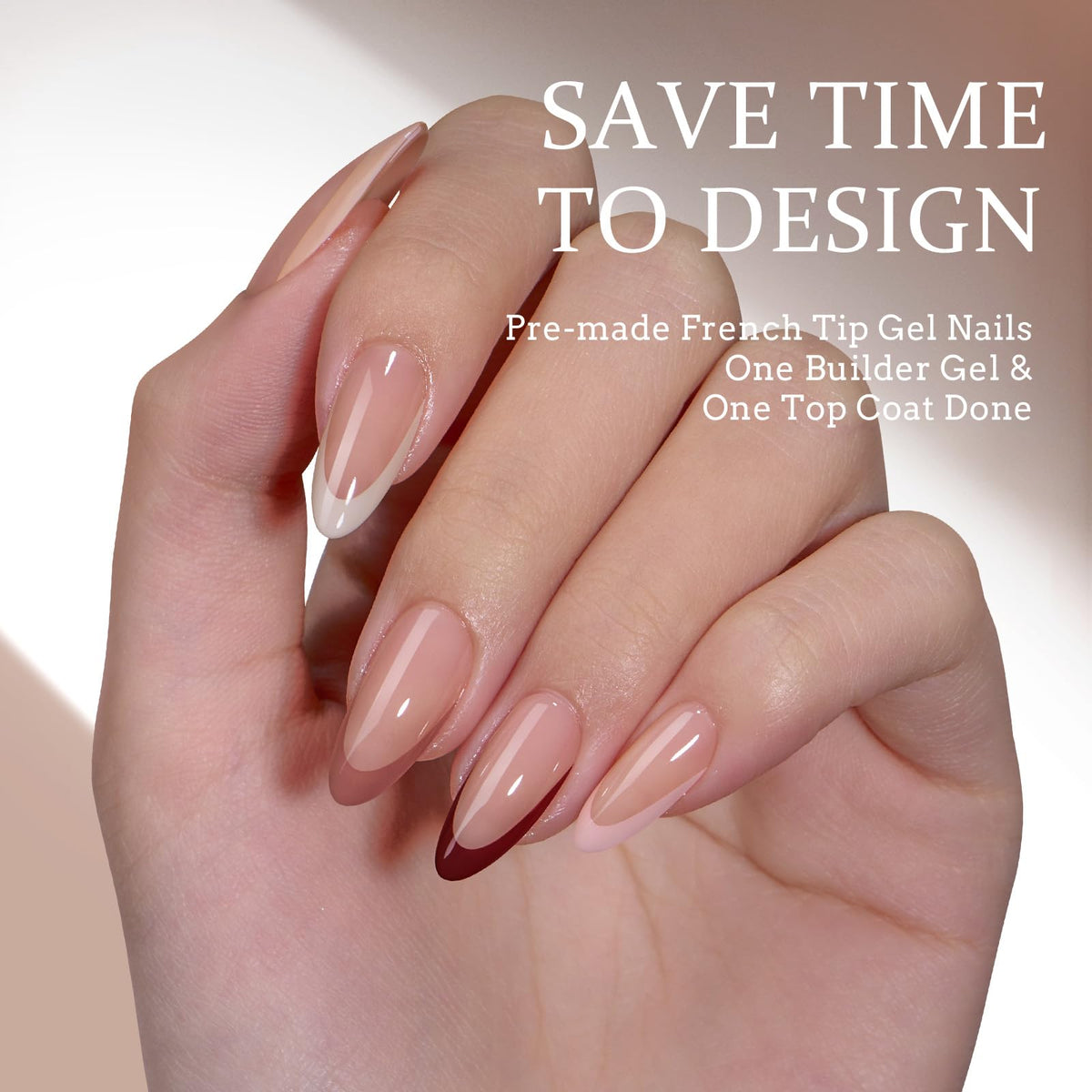 BTARTBOXNAILS XCOATTIPS emballage montrant les faux ongles en ton neutre