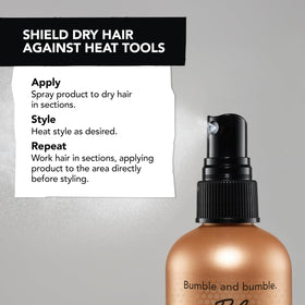 Bumble and bumble brume thermique protectrice dans un cadre de soin capillaire