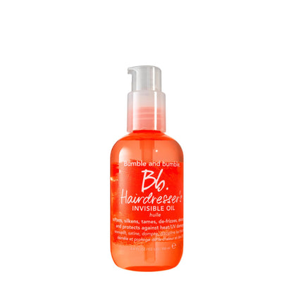 Bumble and bumble. Huile de Coiffure Invisible 100ml vue avant avec bouchon noir