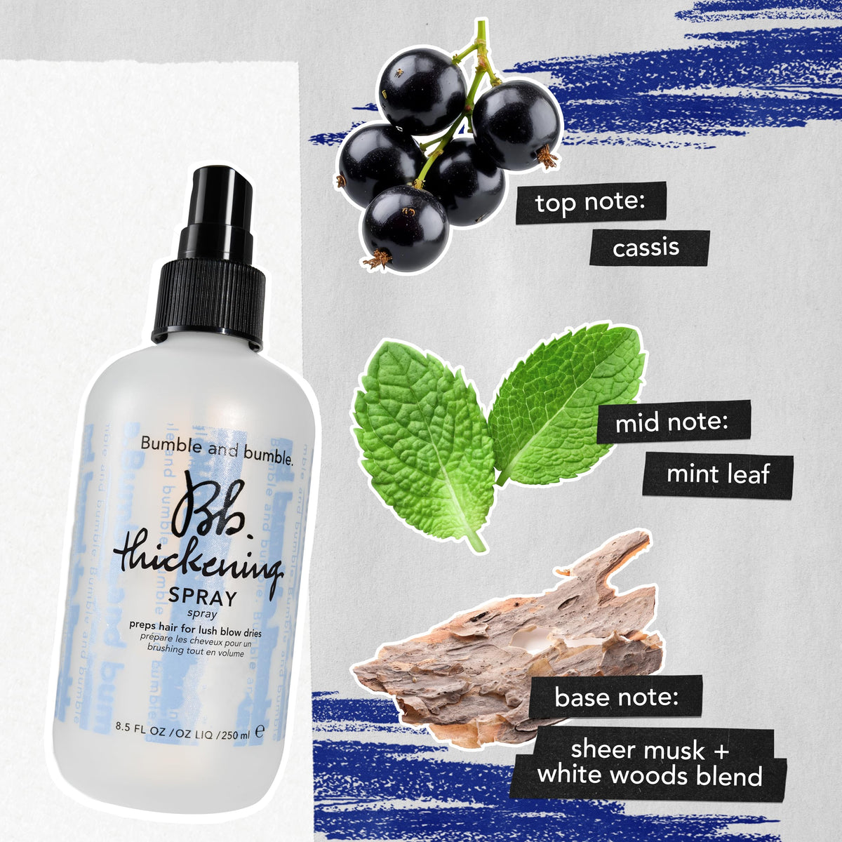 Bumble and bumble. Spray Pré-Styling Épaississant 250ml en gros plan