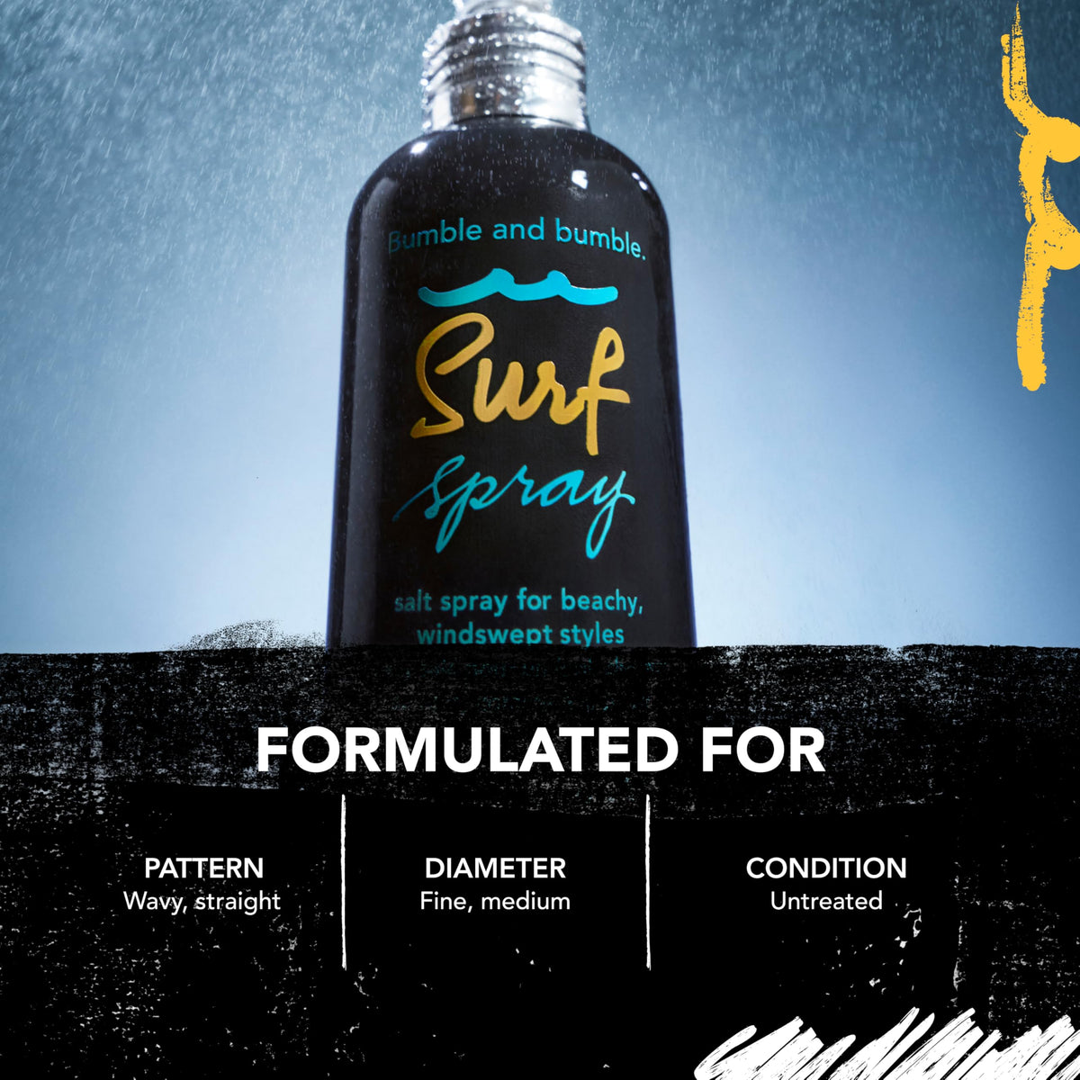 Bumble and bumble. Surf Sea Salt Spray 160g dans un cadre naturel