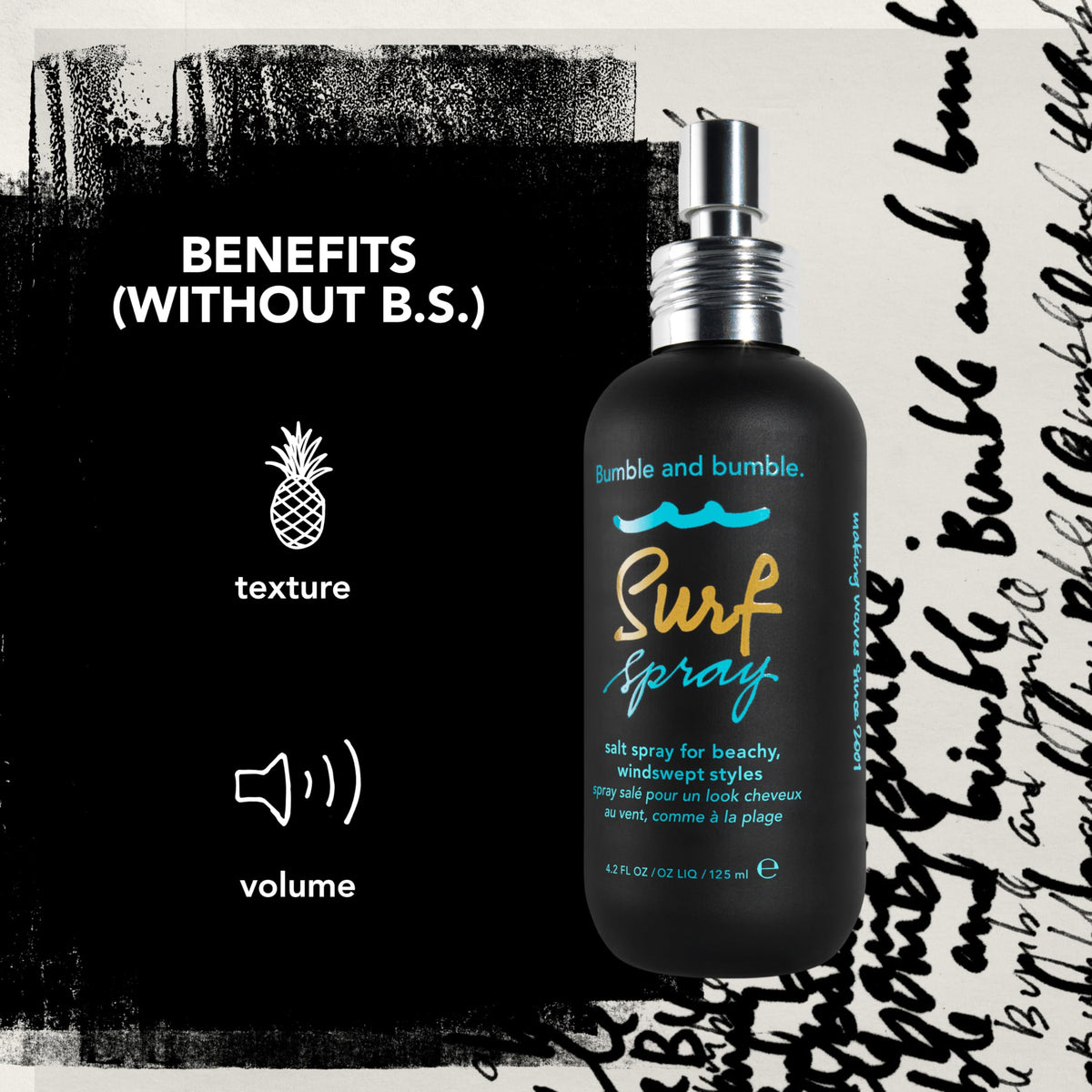 Bumble and bumble. Surf Sea Salt Spray 160g près de la plage