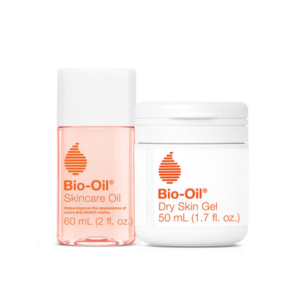 Bundle Bio-Oil avec huile pour le corps 2 oz et gel pour peau sèche 1,7 oz