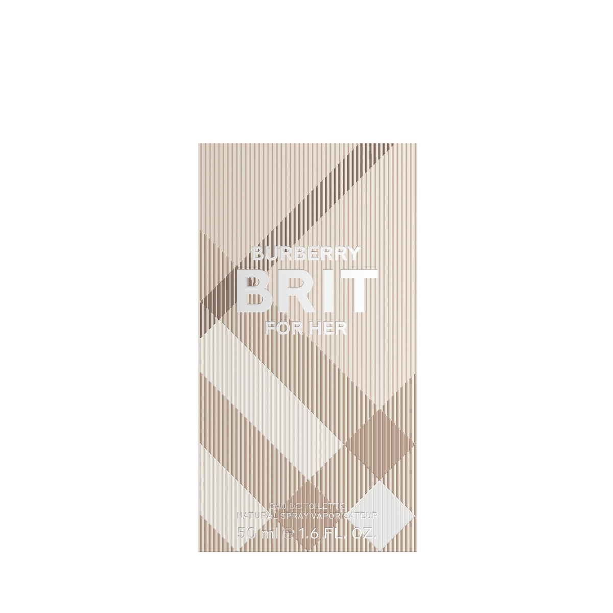 BURBERRY Brit For Her Eau de Toilette 1,6 Fl Oz avec étiquette et design