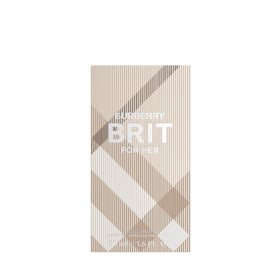 BURBERRY Brit For Her Eau de Toilette 1,6 Fl Oz avec étiquette et design