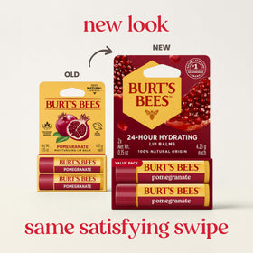 Burt's Bees Baume à Lèvres Pomme Grenade tube arrière
