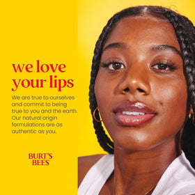 Burt's Bees Baume à Lèvres Pomme Grenade tube ouvert