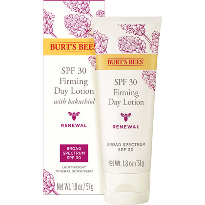 Burt's Bees Lotion Visage Fermeté tube de 1,8 oz avec Bakuchiol