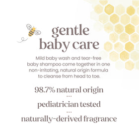 Burt's Bees Shampoo et Gel Douche Bébé 3 x 355 ml vue arrière