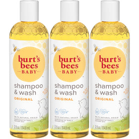 Burt's Bees Shampoo et Gel Douche Bébé 3 x 355 ml vue avant