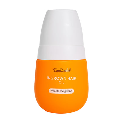 Bushbalm Huile Vanille Mandarine 30ml vue de face avec étiquette