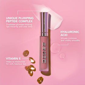 Buxom Full-On Plumping Lip Cream Berry Blast en usage sur les lèvres