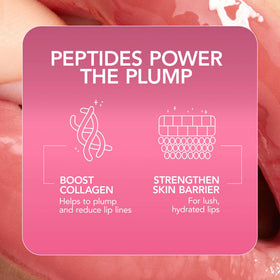 Buxom Full-On Plumping Lip Cream Pink Lady sur fond neutre