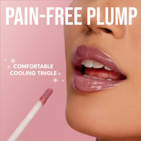 Buxom Full-On Plumping Lip Polish Avril 32g texture sur la main