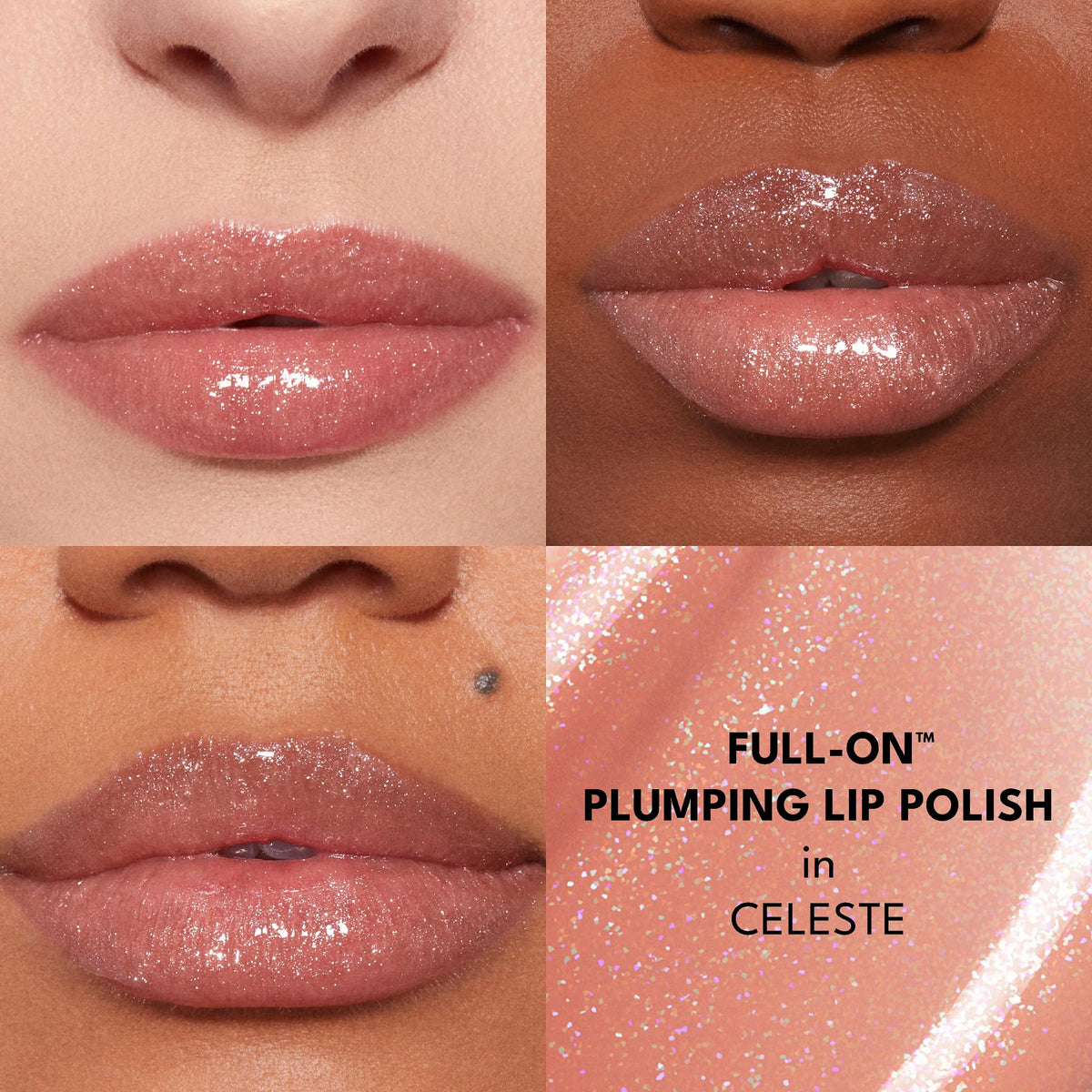 Buxom Full-On Plumping Lip Polish Celeste applicateur
