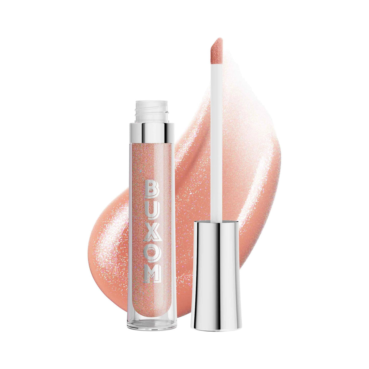 Buxom Full-On Plumping Lip Polish Celeste tube avant
