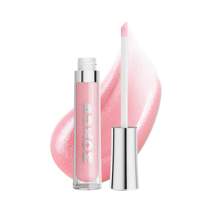 Buxom Full-On Plumping Lip Polish Erica vue avant avec finition brillante