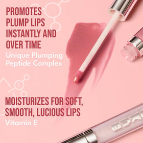 Buxom Lip Polish Zoe en application sur modèle
