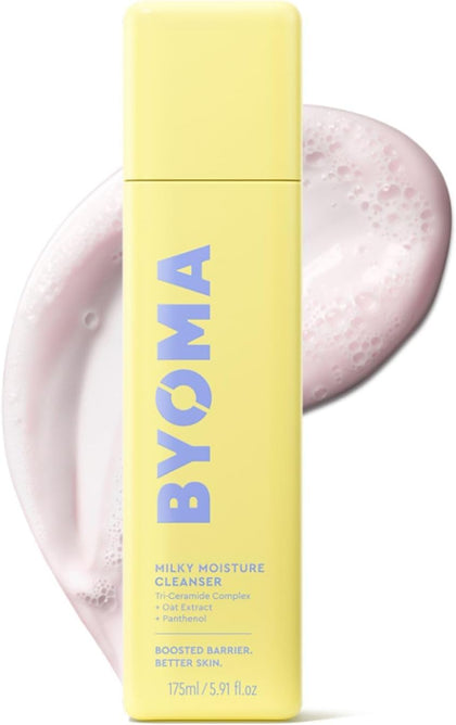 BYOMA Nettoyant Hydratant Milky Moisture 18g vue avant