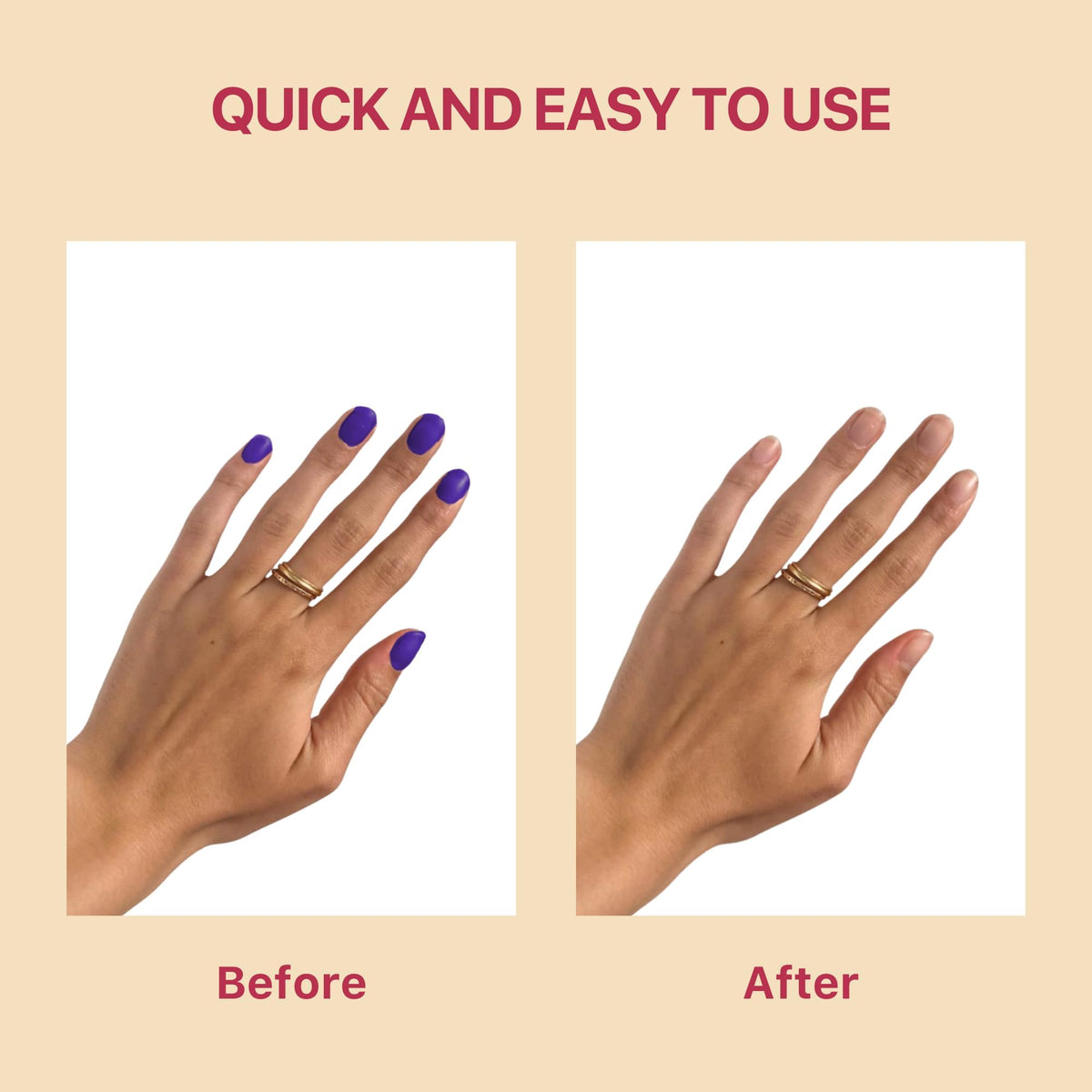 C CARE Dissolvant à Ongles sur une table de manucure