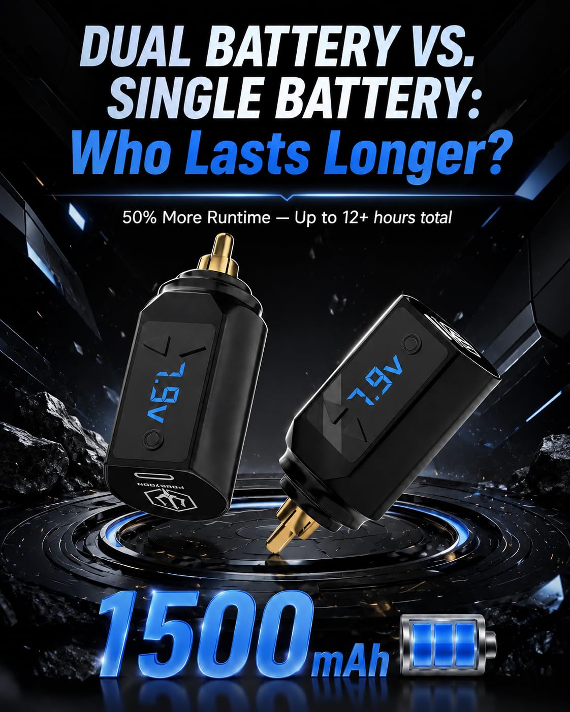 Câble de recharge TYPE-C du kit Vidattx Poseidon