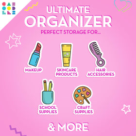 Caboodles On-the-Go Girl organisateur avec compartiments pour cosmétiques