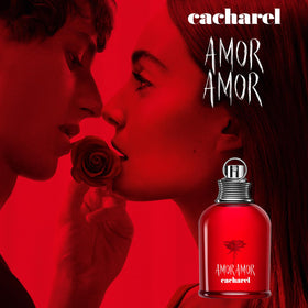 Cacharel Amor Amor Eau de Toilette 100 ml sur fond blanc