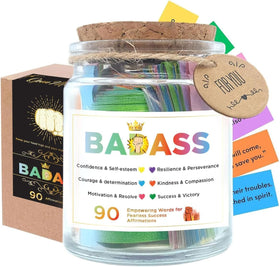 Cadeau de bien-être: Jar d'Affirmations Positives Musemory