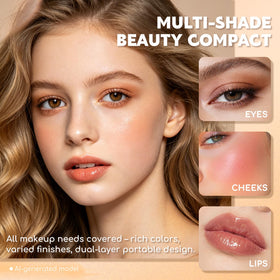 Cadeau de maquillage Color Nymph pour filles avec accessoires inclus