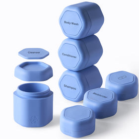 Cadence Capsules de Voyage ensemble avec 7 pièces et étiquettes