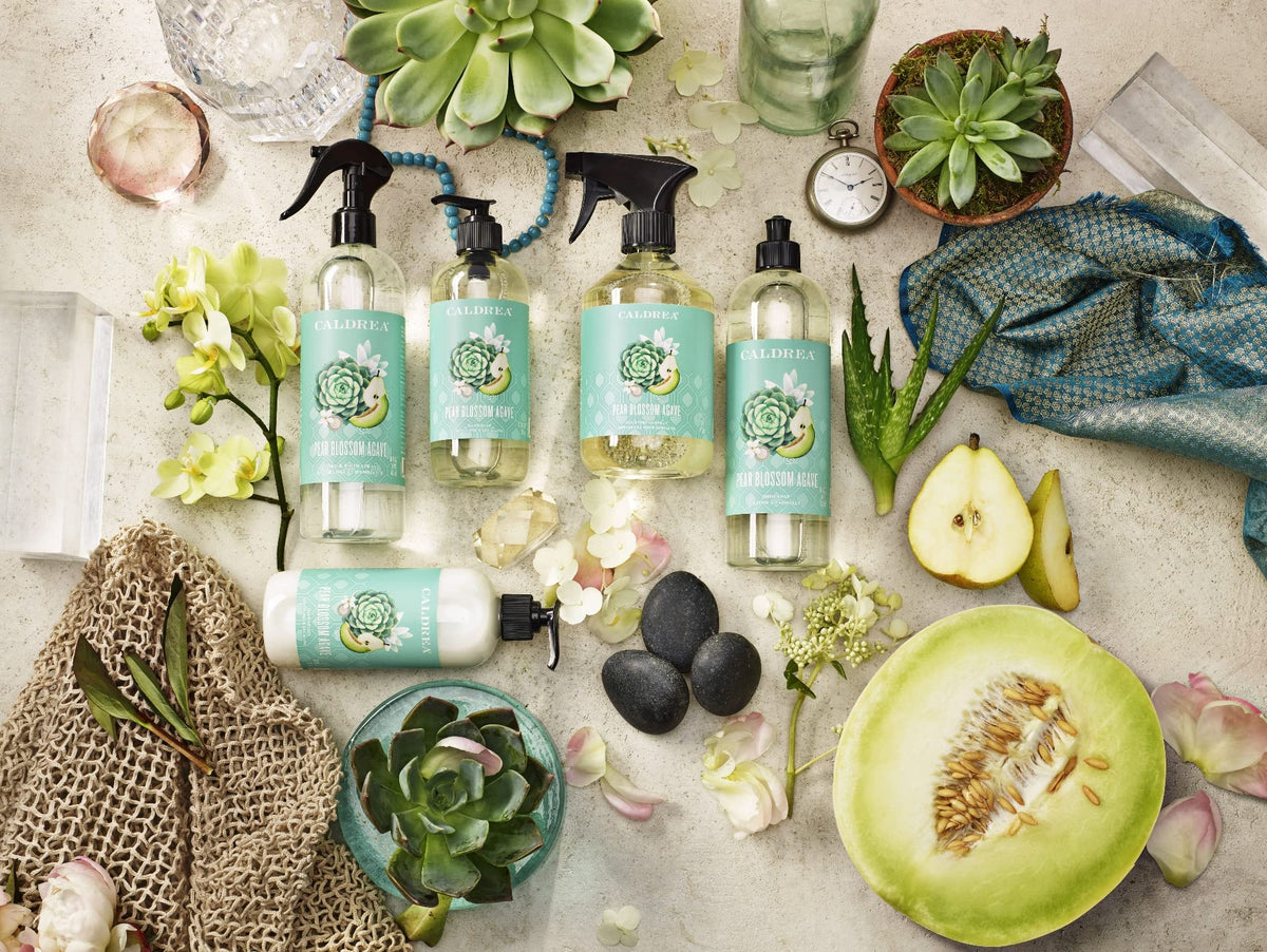 Caldrea savon mains Aloe Vera sur un évier