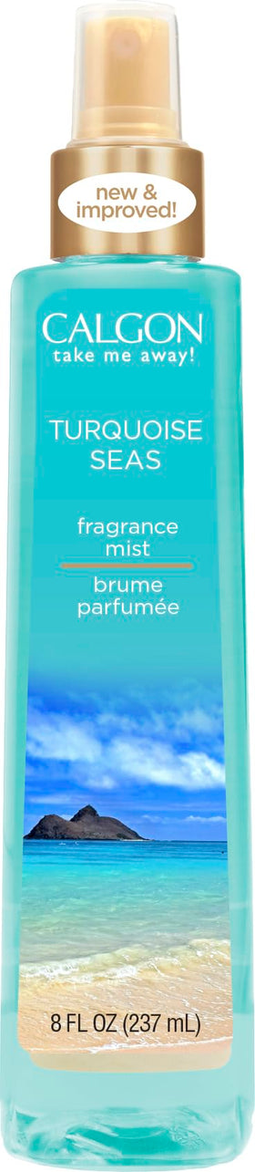 Calgon Brume Corporelle Turquoise Seas 236 ml vue de face