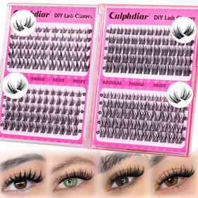 calphdiar faux cils C Curl 220pcs pack avant