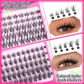 calphdiar faux cils style manga