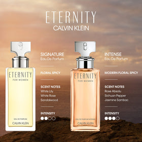 Calvin Klein Eternity Intense Eau de Parfum Femme 100ml en situation
