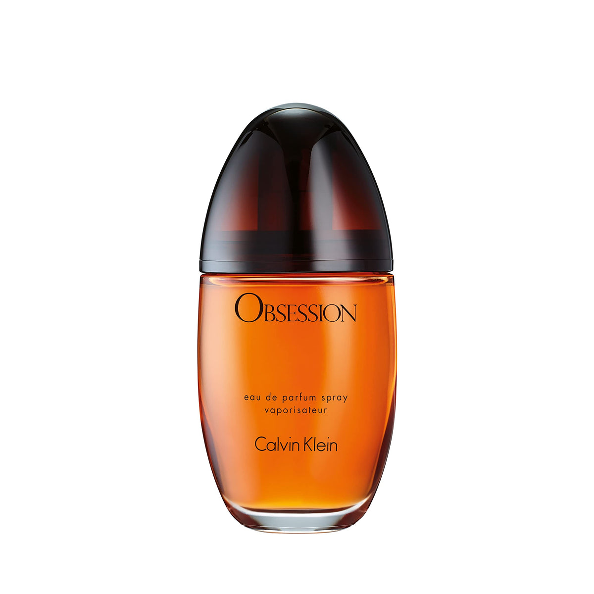 Calvin Klein Obsession Eau de Parfum 100ml vue avant avec flacon élégant