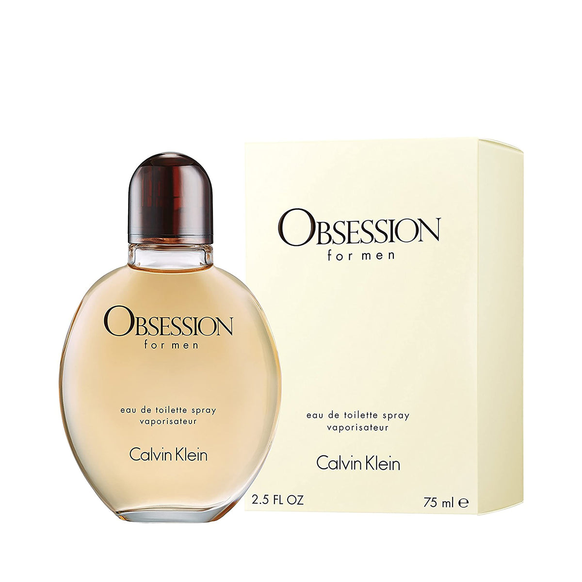 Calvin Klein Obsession pour Hommes Eau de Toilette 209g en extérieur