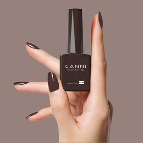 CANNI Vernis à Ongles Brun Foncé finition brillante