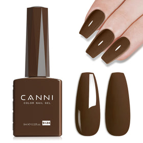 CANNI Vernis à Ongles Gel 9ml Brun Foncé vue de face