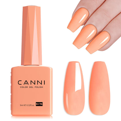 CANNI Vernis à Ongles Gel 9ml Rose Pastel Orange vue avant