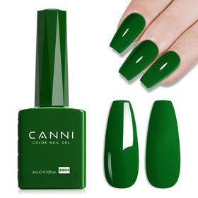 CANNI Vernis à Ongles Gel 9ml Vert Émeraude vue de face