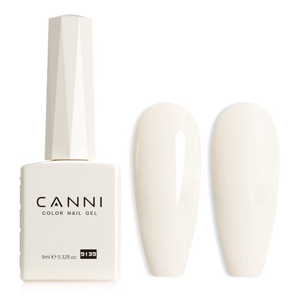 CANNI Vernis à Ongles Gel Blanc 41g vue avant