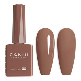 CANNI Vernis à Ongles Gel Chocolat Marron 50g vue avant