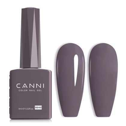 CANNI Vernis à Ongles Gel Gris bouteille avant