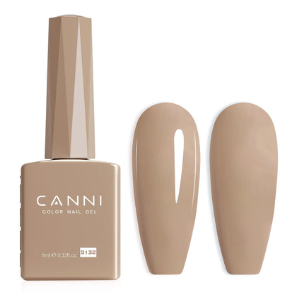 CANNI Vernis à Ongles Gel marron clair vue de face